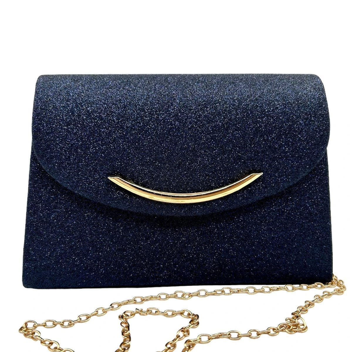 Pochette Soirée Avec Accents Scintillants à Rabat Aimanté 9 Pochette Soirée Avec Accents Scintillants à Rabat Aimanté – Image 7