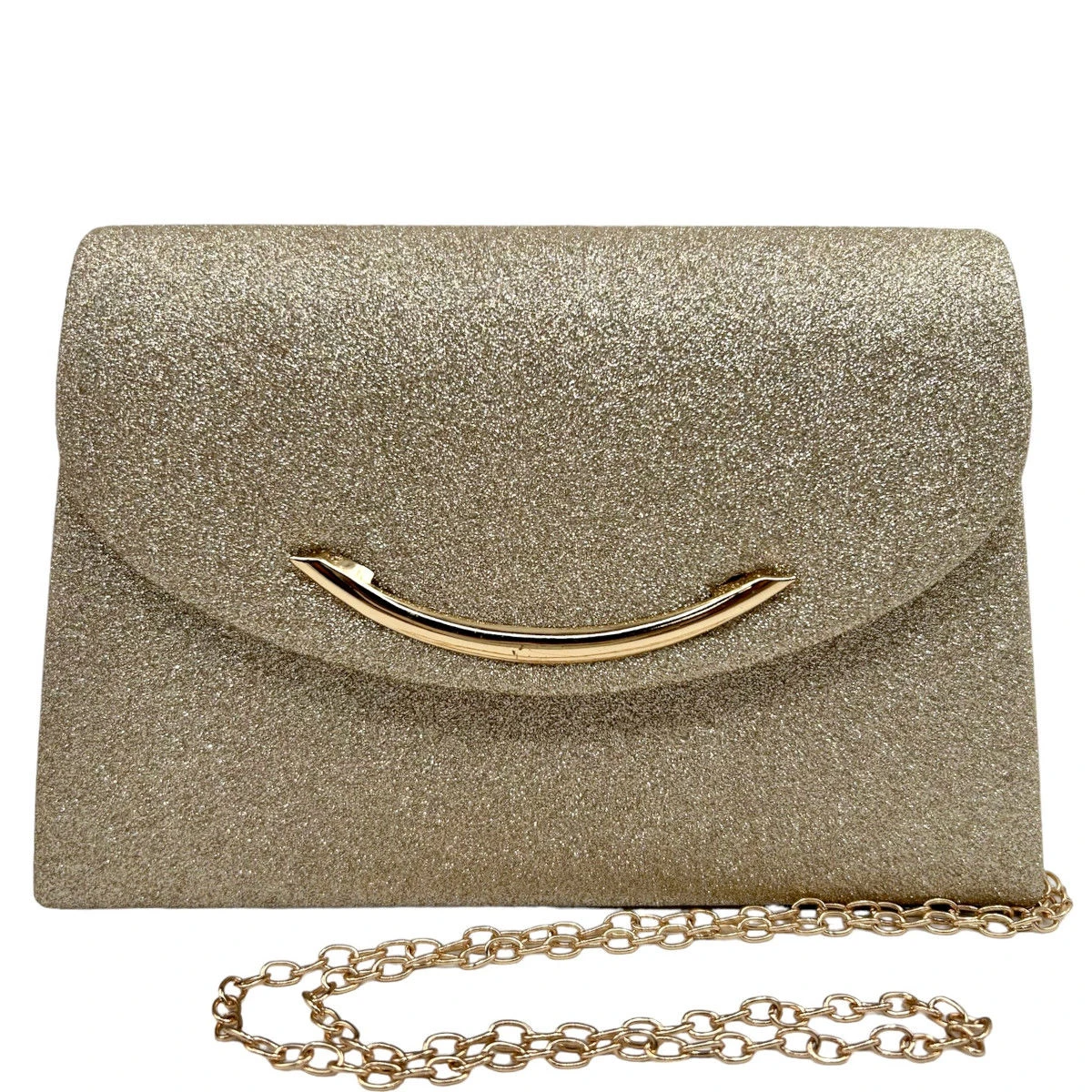 Pochette Soirée Avec Accents Scintillants à Rabat Aimanté 11 Pochette Soirée Avec Accents Scintillants à Rabat Aimanté – Image 9