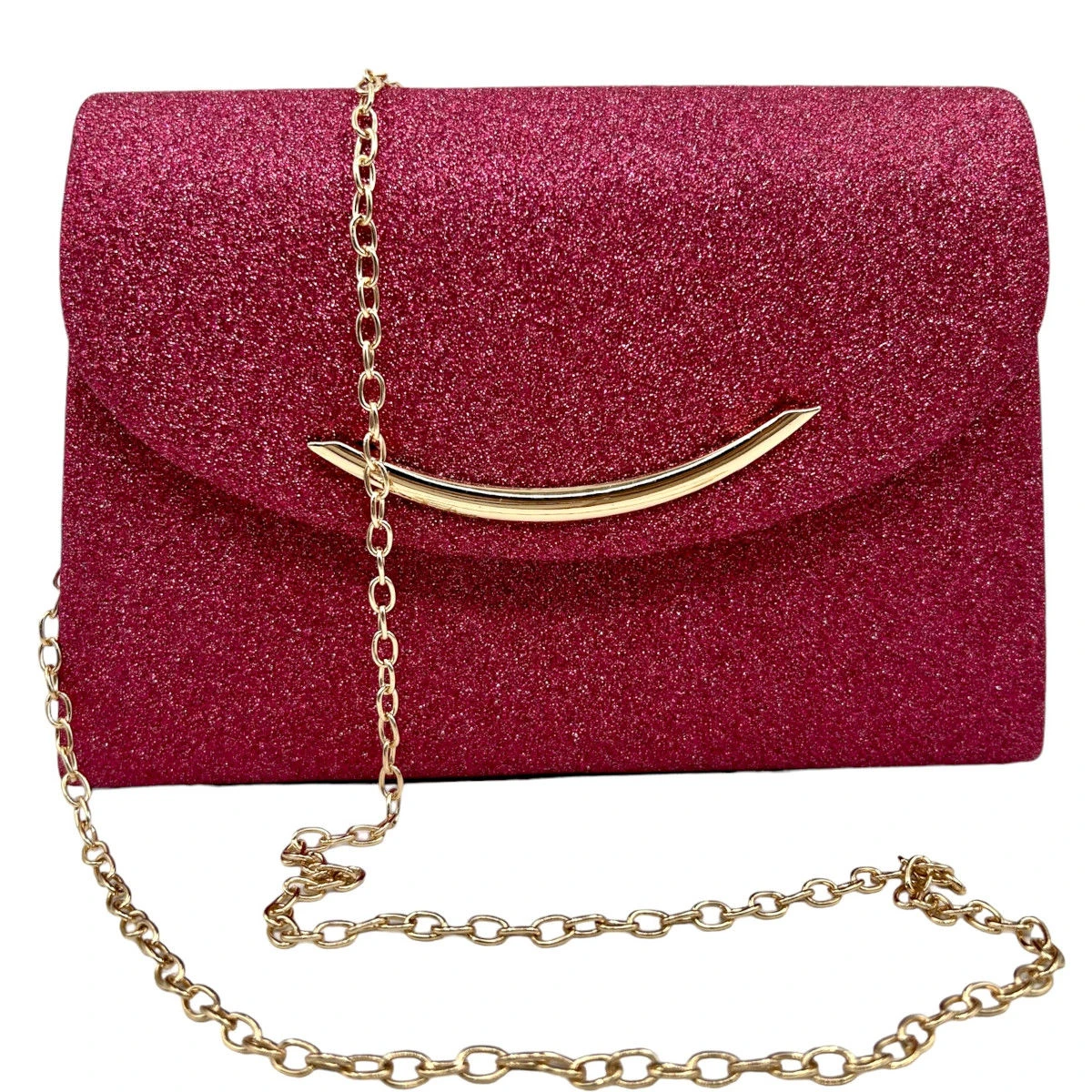 Pochette Soirée Avec Accents Scintillants à Rabat Aimanté 12 Pochette Soirée Avec Accents Scintillants à Rabat Aimanté – Image 10