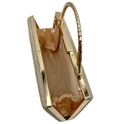 Sac Soirée Rigide Avec Des Strass Sur Le Bas Des Poignets -Accessoires De Mode pdtimg 5023655hd
