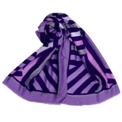 Écharpe De Motif Rayé En Color Block Coloris MIX 12 Écharpe De Motif Rayé En Color Block Coloris MIX -Accessoires De Mode pdtimg 5023949hd