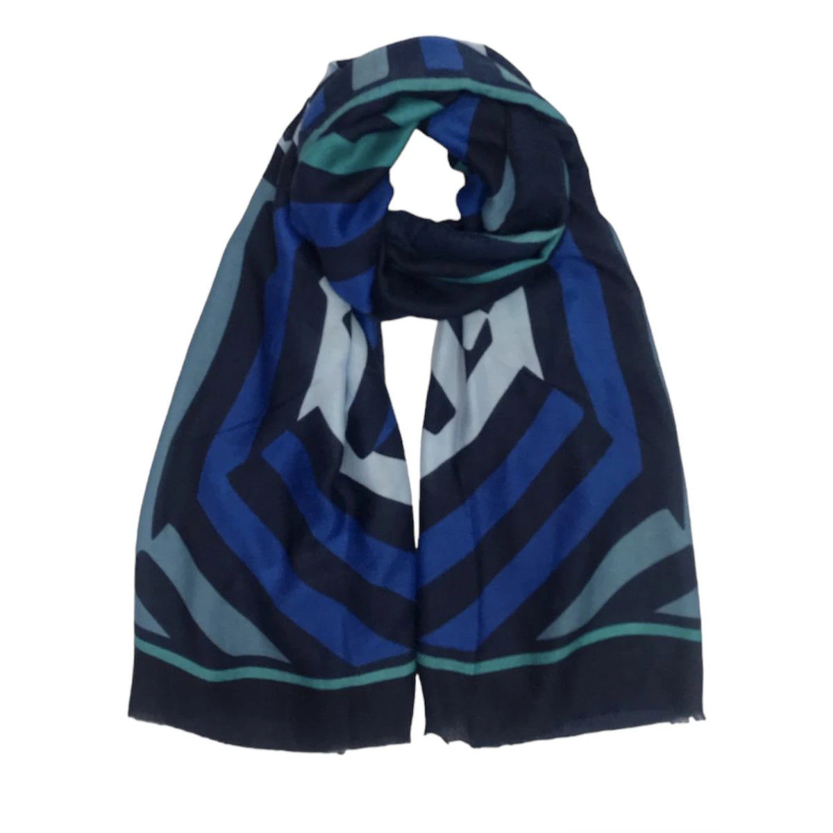 Écharpe De Motif Rayé En Color Block Coloris MIX 10 Écharpe De Motif Rayé En Color Block Coloris MIX – Image 8