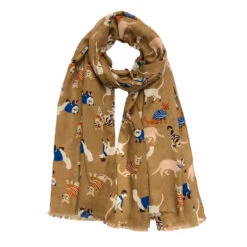 Ravissante écharpe Unie De Motif Chat Coloris MIX 15 Ravissante écharpe Unie De Motif Chat Coloris MIX -Accessoires De Mode pdtimg 5024159hd