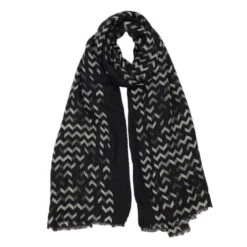 Écharpe Légère à Imprimé D'inspiration En Géométrique Coloris MIX -Accessoires De Mode pdtimg 5024443hd