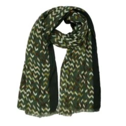 Écharpe Légère à Imprimé D'inspiration En Géométrique Coloris MIX -Accessoires De Mode pdtimg 5024444hd