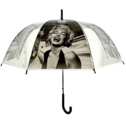 Parapluie Transparent POE à 8 Baleines Marilyn Monroe 7 Parapluie Transparent POE à 8 Baleines Marilyn Monroe -Accessoires De Mode pdtimg 5030998hd