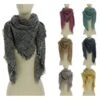 Assortiment écharpe Texture à Carreaux Avec Fines Franges -Accessoires De Mode product 10571686hd