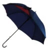 Parapluie à Poignée Courbée Avec Décor En Dentelle Bleu -Accessoires De Mode product 10603597hd