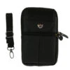 Pochette Portée Ceinture En Cuir à Plusieurs Poches Noir -Accessoires De Mode product 10613147hd