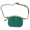 Sac Banane Ouverture à Zip Finition Aspect Croco Vert -Accessoires De Mode product 10689292hd