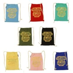 Sac à Dos «J'ai Pas Toujours Raison. J'ai Juste Jaumais Tort» Coloris Variés