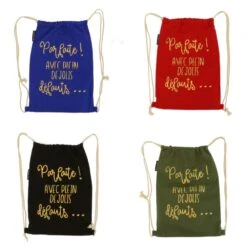 Sac à Dos «Parfaite! Avec Plein Des Jolis Défauts...» Coloris Variés