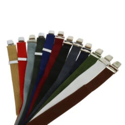 Assortiment Bretelles Unies En élastique à Pinces