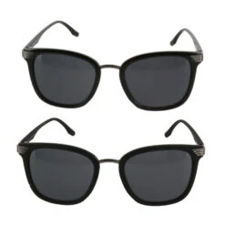 Lunettes De Soleil Monture Plastique Détail Métallique