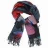 Assortiment écharpe Effet Tie Dye Avec Bordures à Franges -Accessoires De Mode product 10828043hd