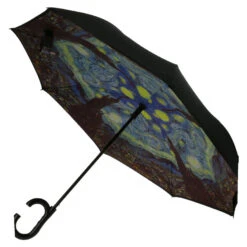 Parapluie Inversé à Ouverture Automatique Motif Fantaisie