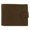 Portefeuille Horizontal En Cuir Taupe à Bouton Pression 1 Portefeuille Horizontal En Cuir Taupe à Bouton Pression -Accessoires De Mode product 10848026hd