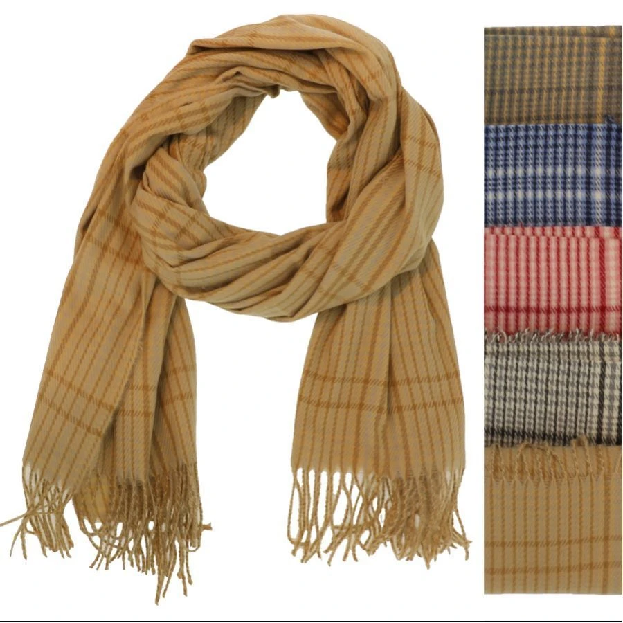 Assortiment écharpe 100% En Cachemire à Petits Carreaux 3 Assortiment écharpe 100% En Cachemire à Petits Carreaux