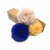 Pompons Imitation Fourrure De Lapin (1 Pompon Nude Et 2 Pompons De Couleurs Aléatoires) 2 Pompons Imitation Fourrure De Lapin (1 Pompon Nude Et 2 Pompons De Couleurs Aléatoires) -Accessoires De Mode product 10860173hd