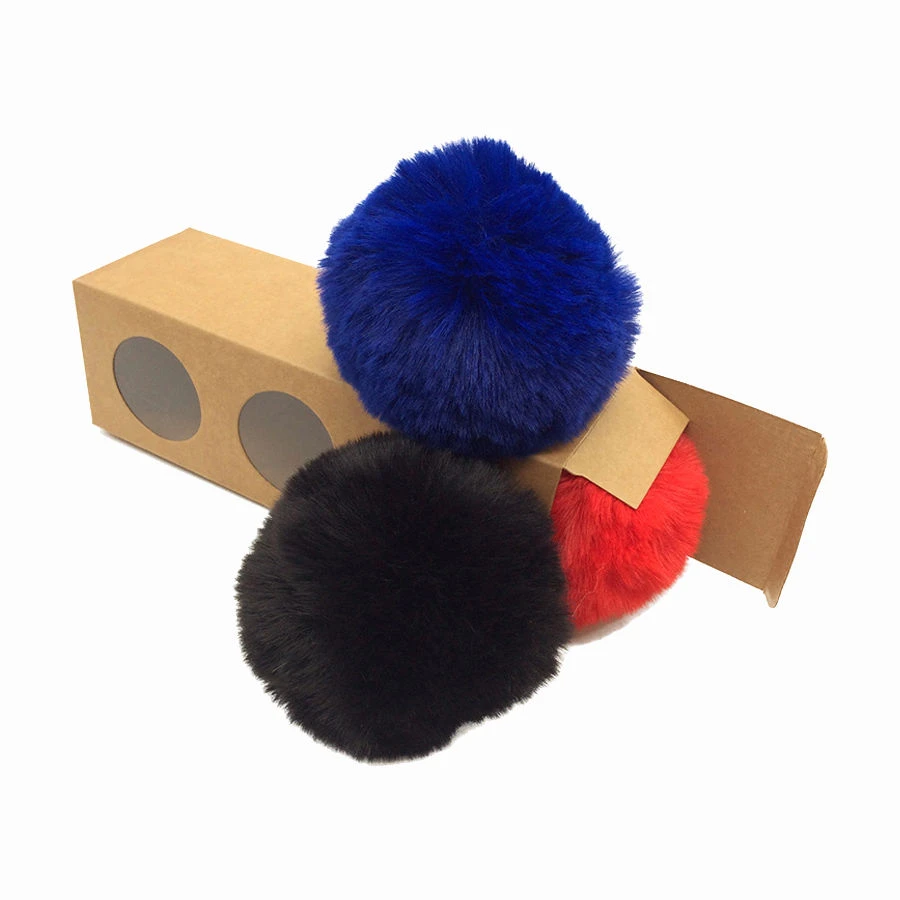 Pompons Imitation Fourrure De Lapin (1 Pompon Bleu Royal Et 2 Pompons De Couleurs Aléatoires) 3 Pompons Imitation Fourrure De Lapin (1 Pompon Bleu Royal Et 2 Pompons De Couleurs Aléatoires)