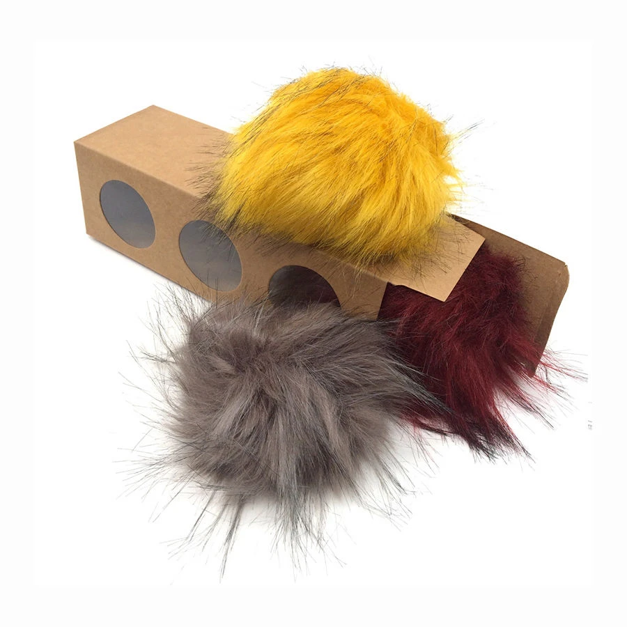Pompons Fausse Fourrure De Marmotte ( 1 Pompon Moutarde Et 2 Pompons De Couleurs Aléatoires) 3 Pompons Fausse Fourrure De Marmotte ( 1 Pompon Moutarde Et 2 Pompons De Couleurs Aléatoires)