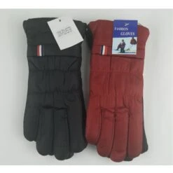 Gants De Ski Homme Avec Motif Tricolore Sur Le Poignet
