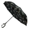 Parapluie Ouverture Inversée En Toile Motif Imprimé De Femmes -Accessoires De Mode product 10974210hd