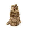 Sac à Dos Forme Cylindrique Tissé à La Main Camel -Accessoires De Mode product 11078824hd