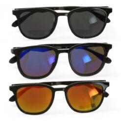 Lunettes De Soleil Monture Plastique Avec Verres Colorés