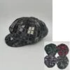 Casquette Gavroche Parsemé D'un Imprimé à Carreaux -Accessoires De Mode product 11190404hd