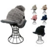 Bonnet Adulte Style Chapka Maille Tricotée Avec Pompon 2 Bonnet Adulte Style Chapka Maille Tricotée Avec Pompon -Accessoires De Mode product 11207664hd