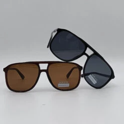 Lunettes De Soleil à Monture En Plastique Verres Dégradés