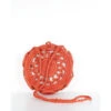 Sac Bandoulière Rond Ajouré En Raphia Tressé Rouge -Accessoires De Mode product 11384459hd