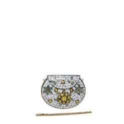 Pochette Métallique Conçue Avec De Belles Mosaïques