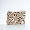 Pochette En Toile De Jute Avec Empiècement Motif Léopard -Accessoires De Mode product 11389151hd