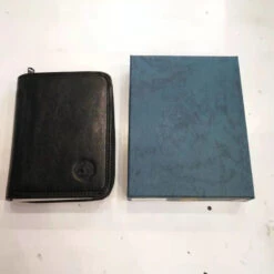 Portemonnaie Conçu En Cuir De Vachette Avec Protection Anti Piratage Noir