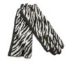 Gants Avec Imprimé à Rayures Design Zébré Kaki -Accessoires De Mode product 11416598hd