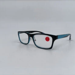 Lunettes De Lecture Modèle Rectangle Bicolore Noir Bleu