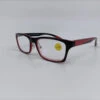 Lunettes De Lecture Modèle Rectangle Bicolore Noir Rouge -Accessoires De Mode product 11422281hd