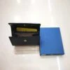 Porte Monnaie à Pression Fait En Cuir De Vachette Bleu 1 Porte Monnaie à Pression Fait En Cuir De Vachette Bleu -Accessoires De Mode product 11449631hd