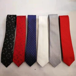 Cravate Tissage En Mélange Soie/polyester Motif Fantaisie