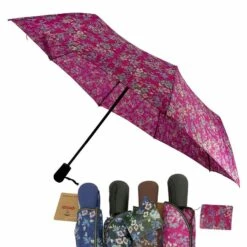 Parapluie Pliant à Imprimé Avec Fleurs Du Printemps