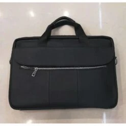 Cartable Pour Ordinateur Fait En Cuir De Vachette Noir