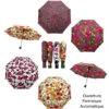 Parapluie Pliant Embelli Avec Ravissants Imprimés à Fleurs -Accessoires De Mode product 11512279hd