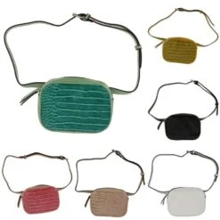 Sac Banane Effet Croco Avec Fermeture éclair Sur Le Dessus