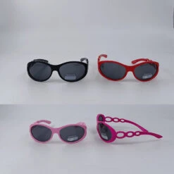 Lunettes De Soleil Enfant à Branches Perforées En Ovale