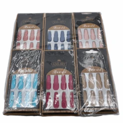 Faux Ongles Long Plastique Coloris Uni Avec Finition Mate