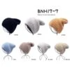 Bonnet Tombant Tricot Côtelé En Acrylique Coloris MIX -Accessoires De Mode product 11623159hd