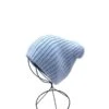 Bonnet Tombant Tricot Côtelé En Acrylique Ciel -Accessoires De Mode product 11623167hd