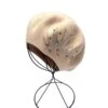 Béret Orné De Strass Et Bijoux Tricoté Acrylique Beige 2 Béret Orné De Strass Et Bijoux Tricoté Acrylique Beige -Accessoires De Mode product 11625227hd